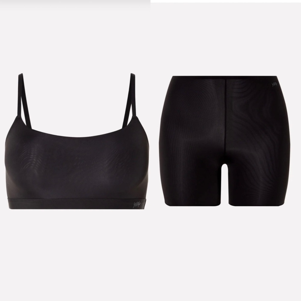 Yitty Smoothed Reality Bralette & High Waist Short Set Size M